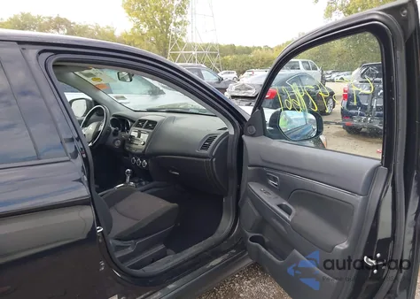 2017 Mitsubishi Outlander Sport 2.0 Es/2.0 Le из США, поврежденный, VIN JA4AP3AU8HZ007458